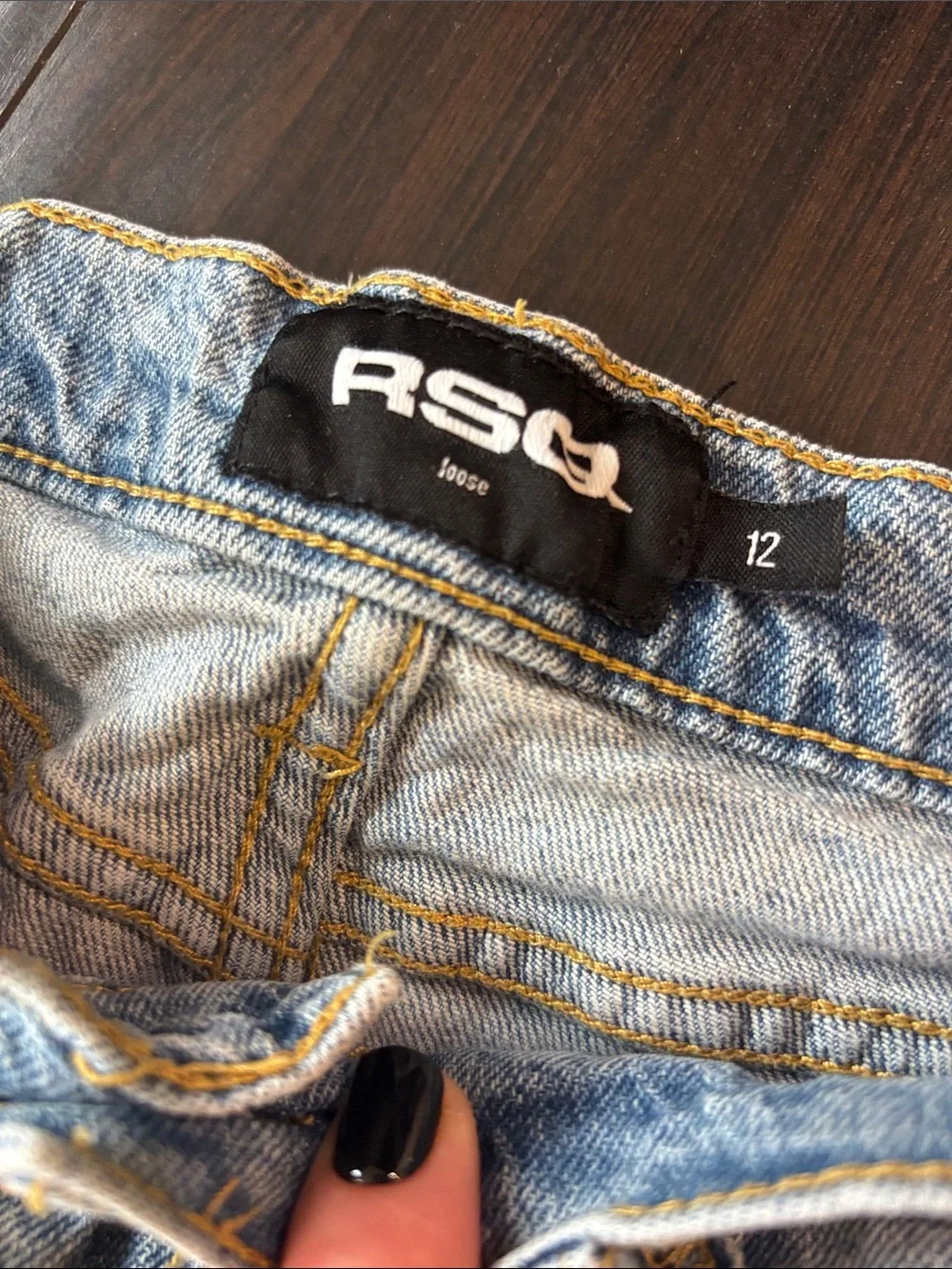 2 Pair Boys RSQ BAGGY Style Jeans Included. Size 12